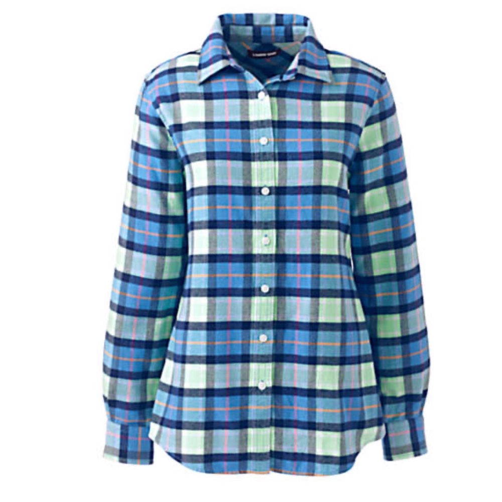 Lands’ End Flannel Shirt